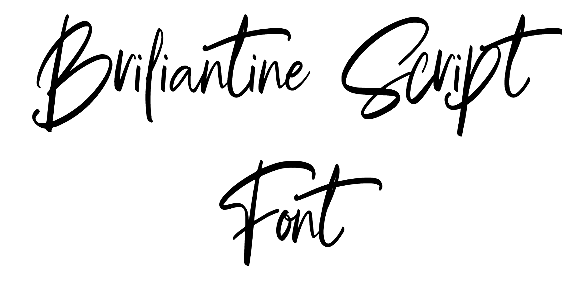 Briliantine Script Font Download