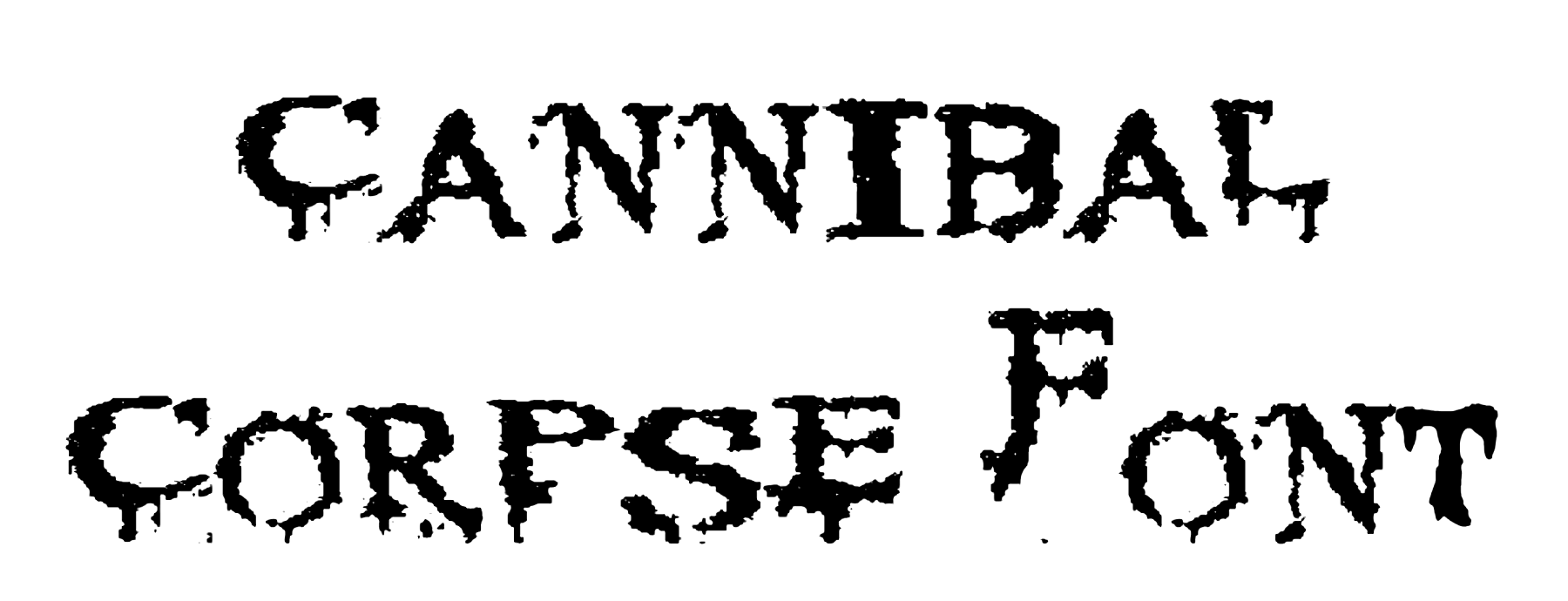 Cannibal Corpse font download