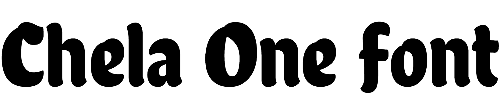 Chela One font download