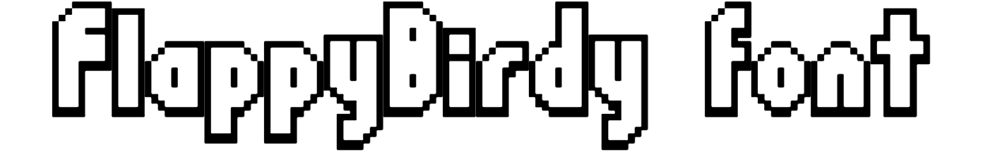 FlappyBirdy font download