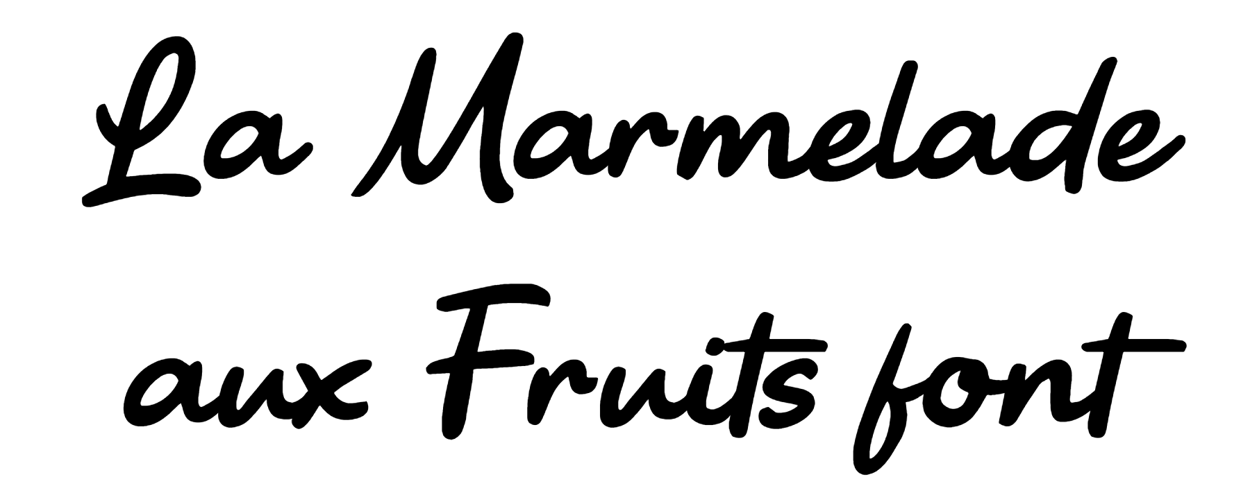 La Marmelade aux Fruits font download