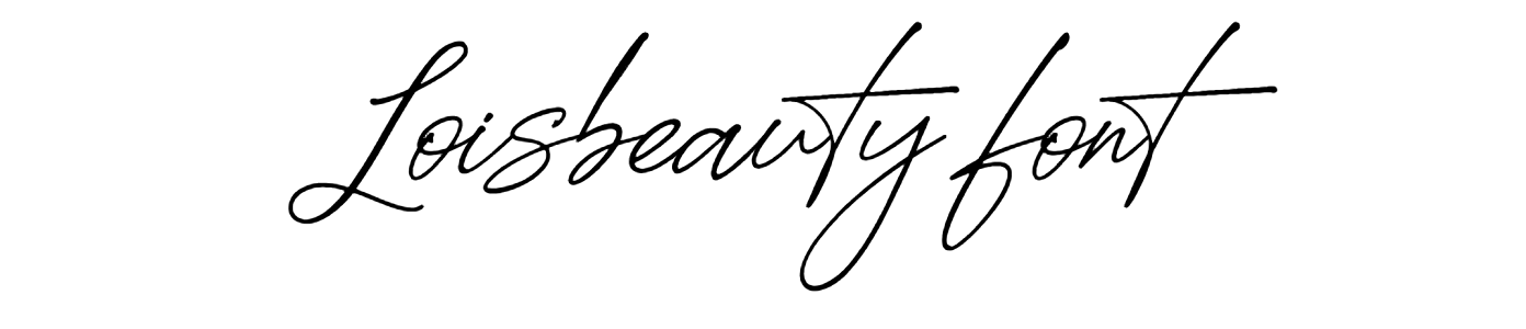 Loisbeauty font download