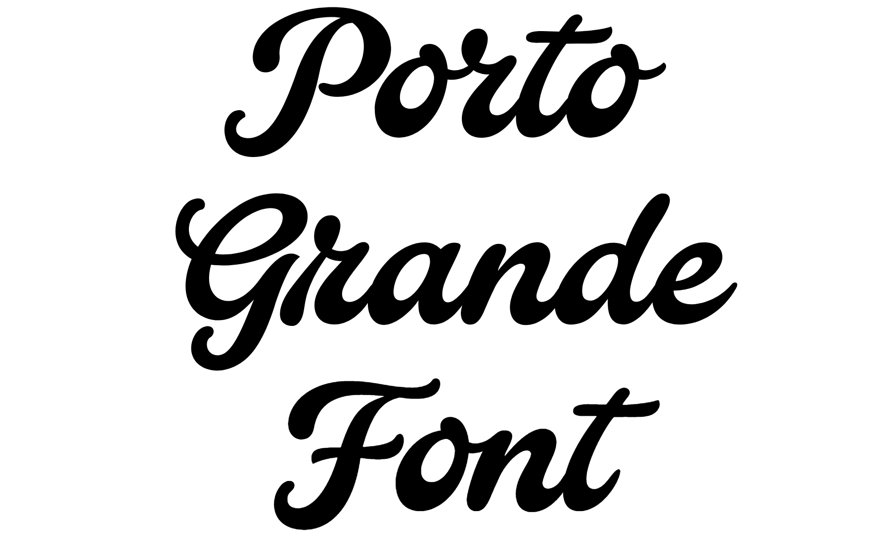 Porto Grande Font Download