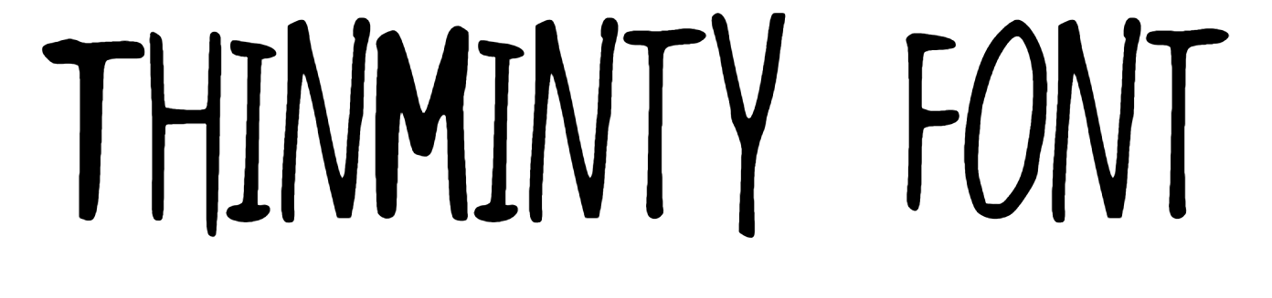 ThinMinty font download