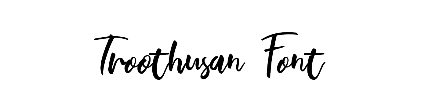 Troothusan Font Download