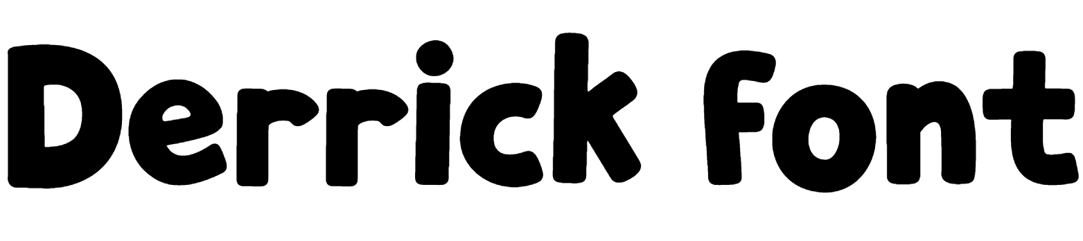 Derrick font download
