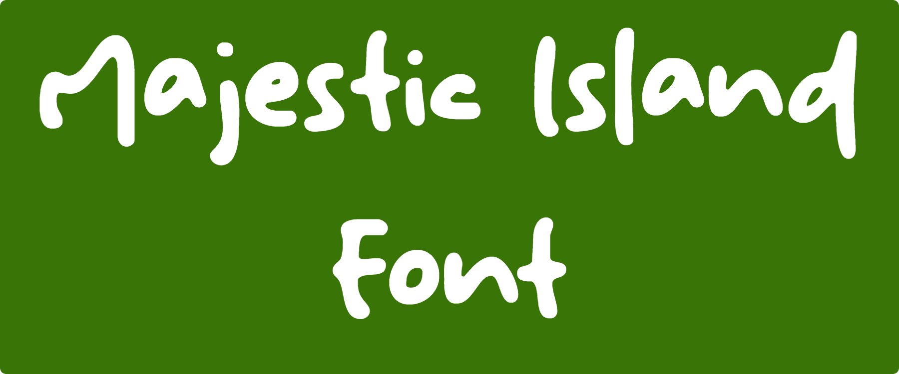 Majestic Island Font Download