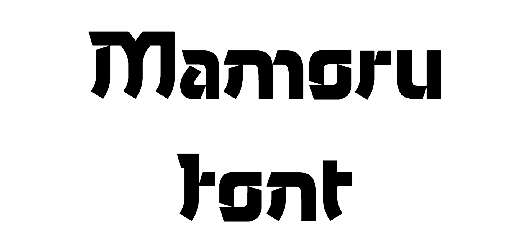 Mamoru font download