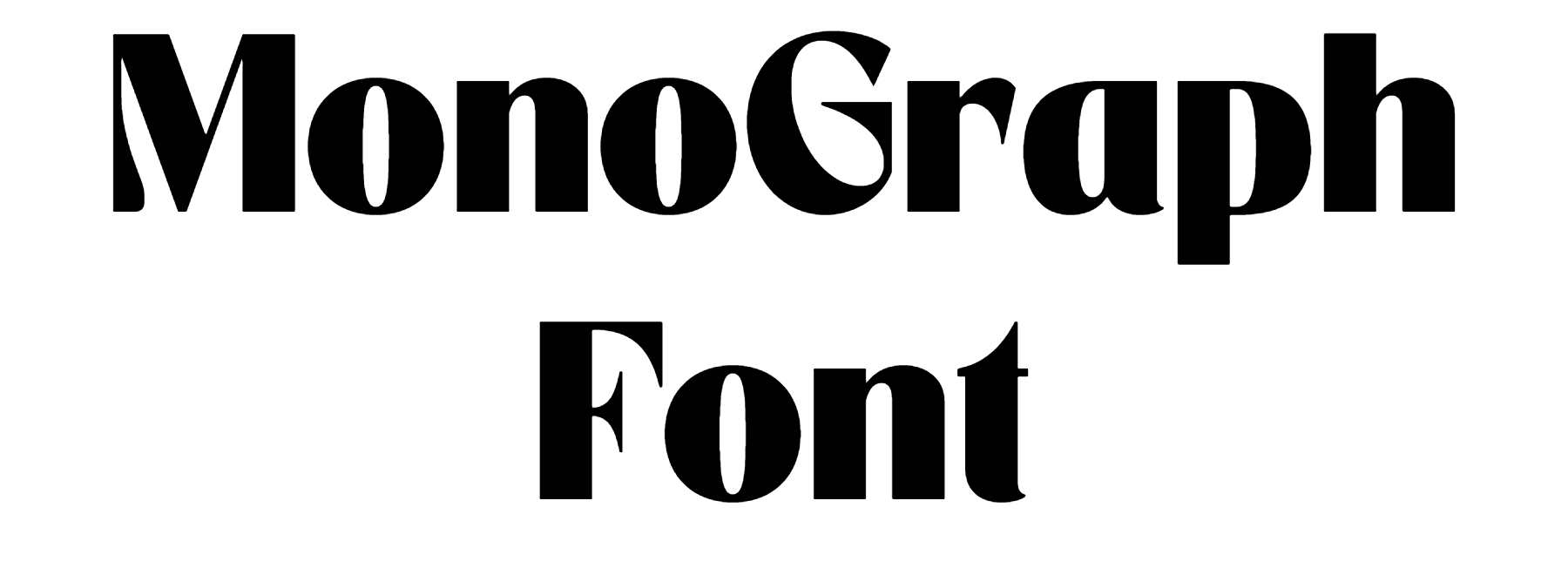MonoGraph Font Download