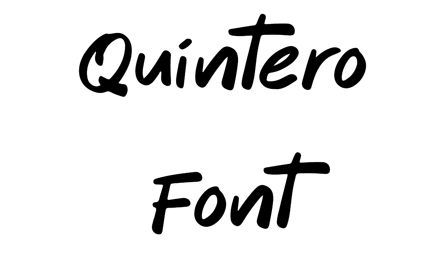 Quintero Font Download
