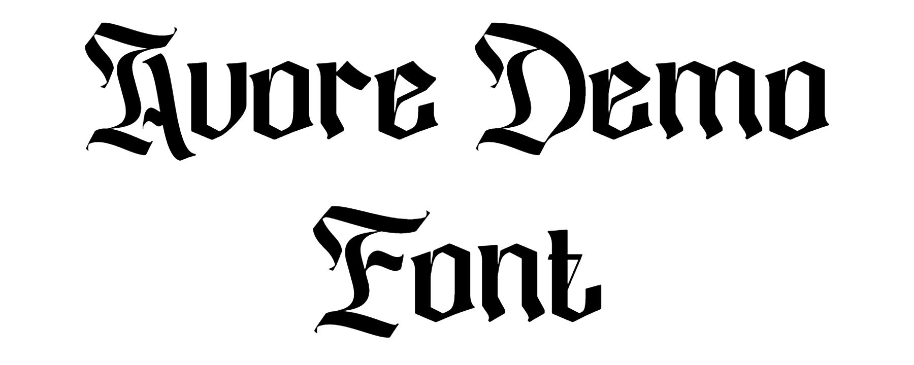 Avore Demo Font Download