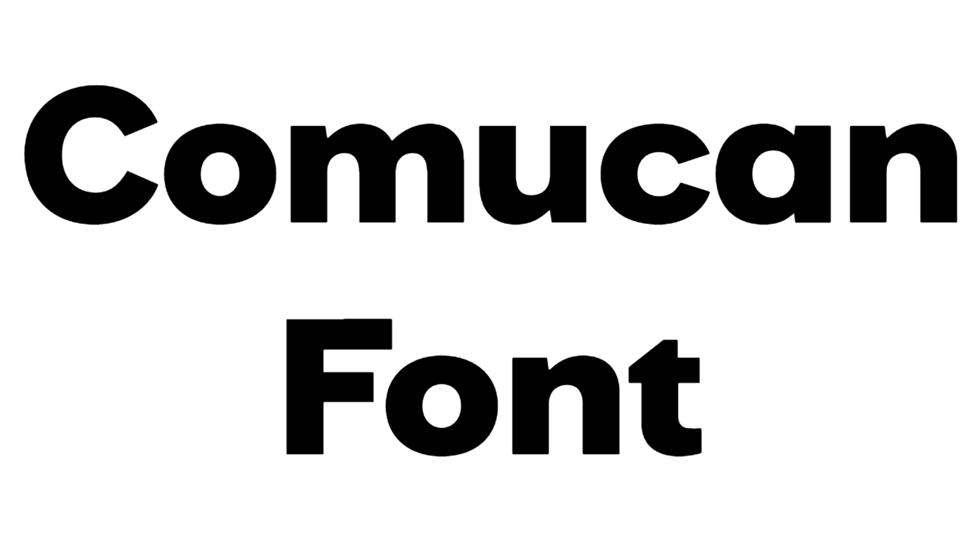 Comucan Font Download