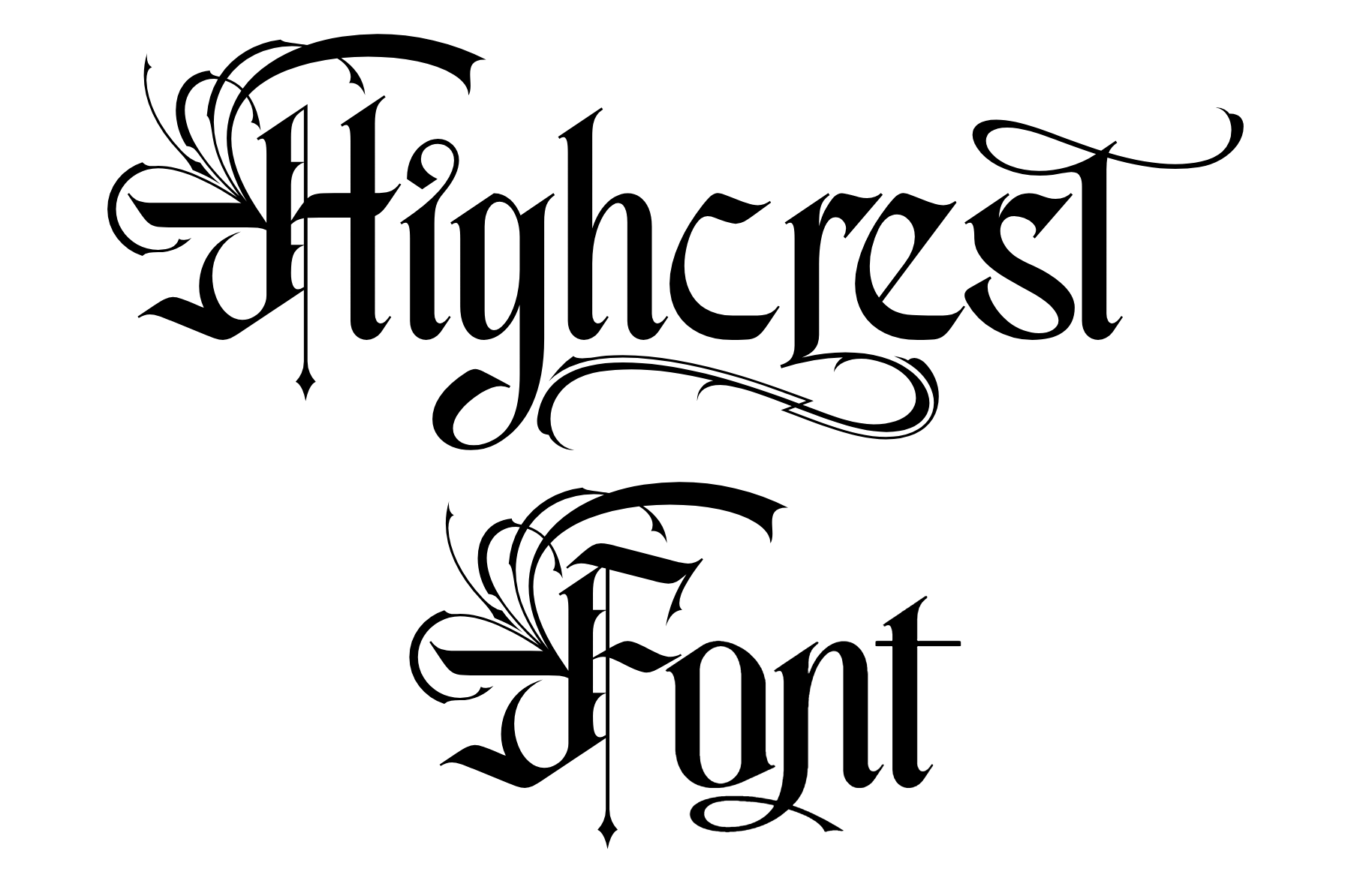 Highcrest Font Download