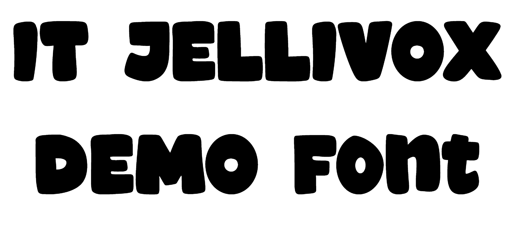 IT JELLIVOX DEMO Font Download