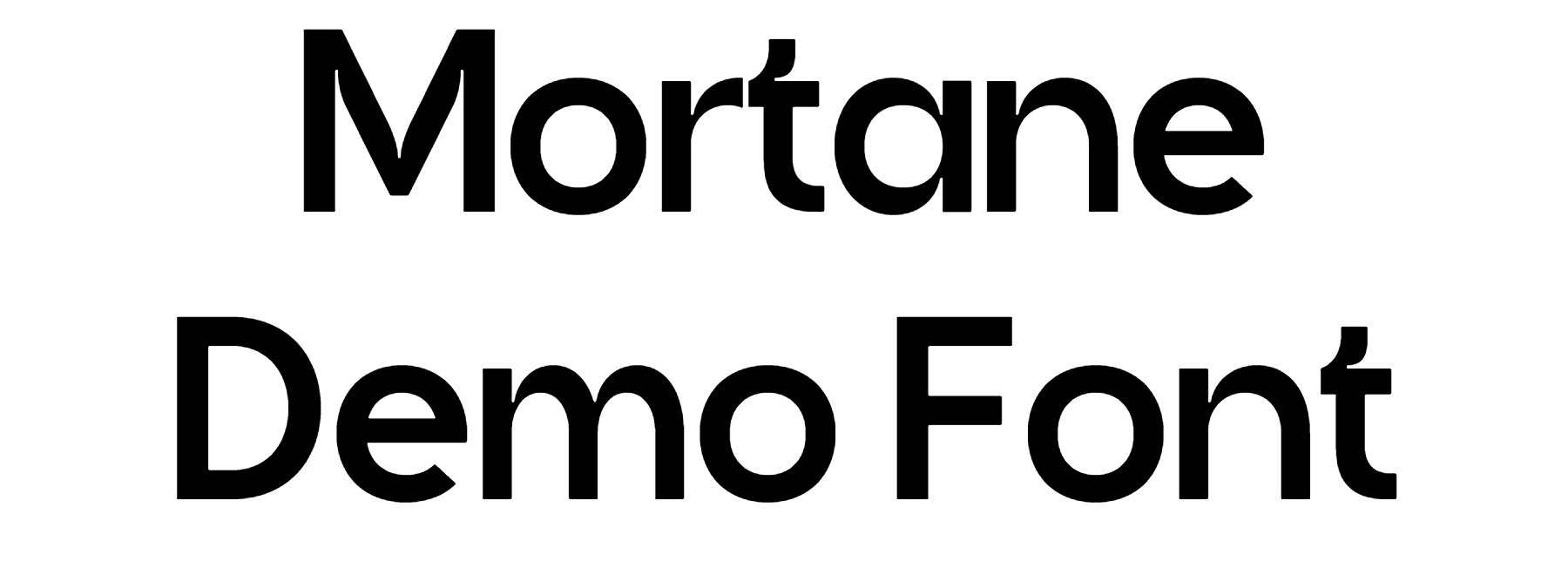 Mortane Demo Font Download