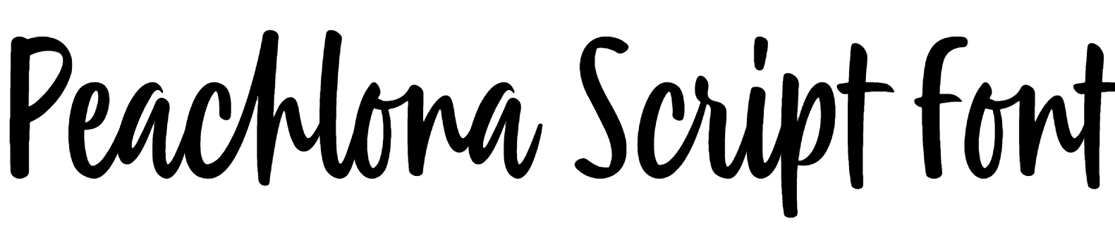 Peachlona Script Font Download