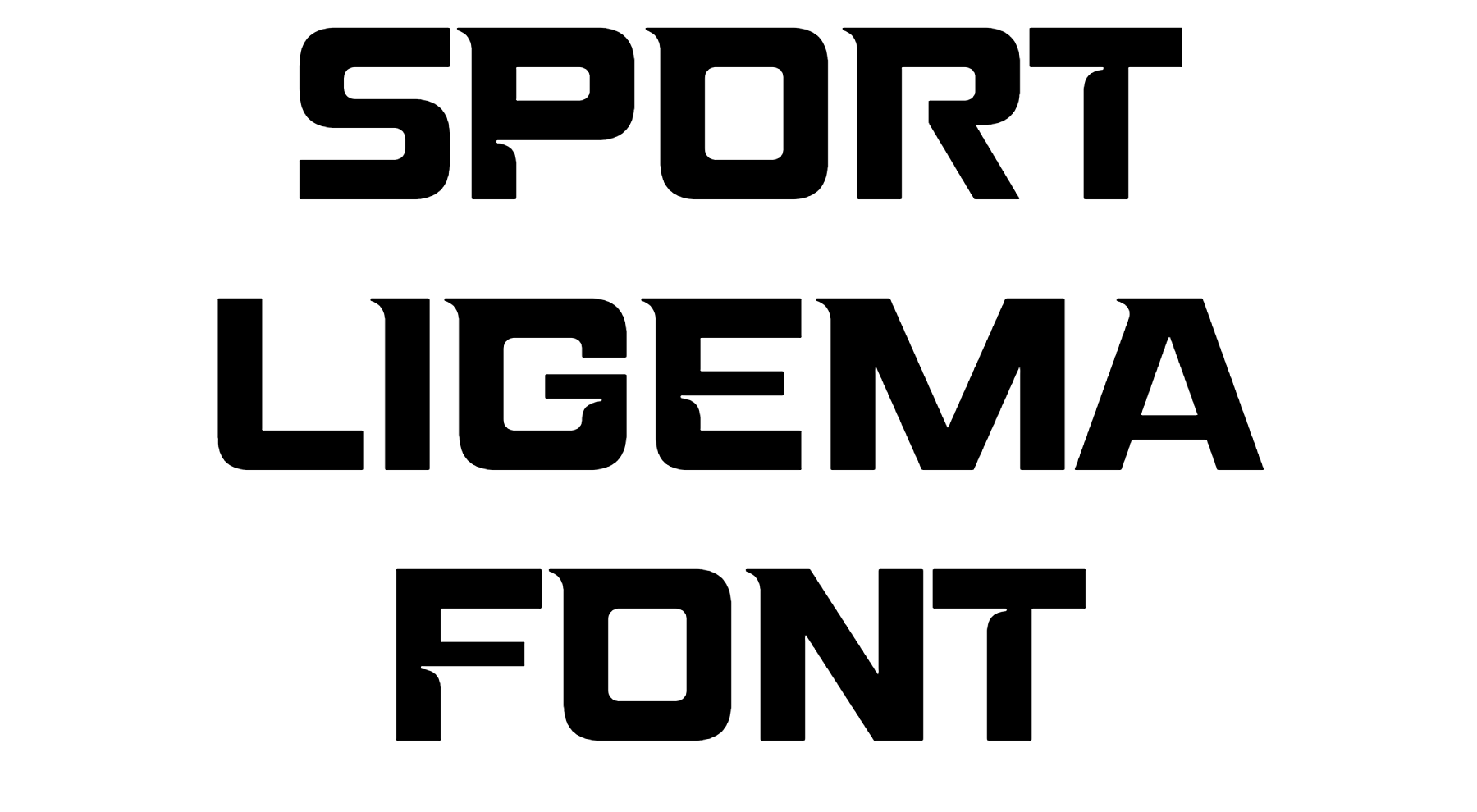 Sport Ligema Font Download