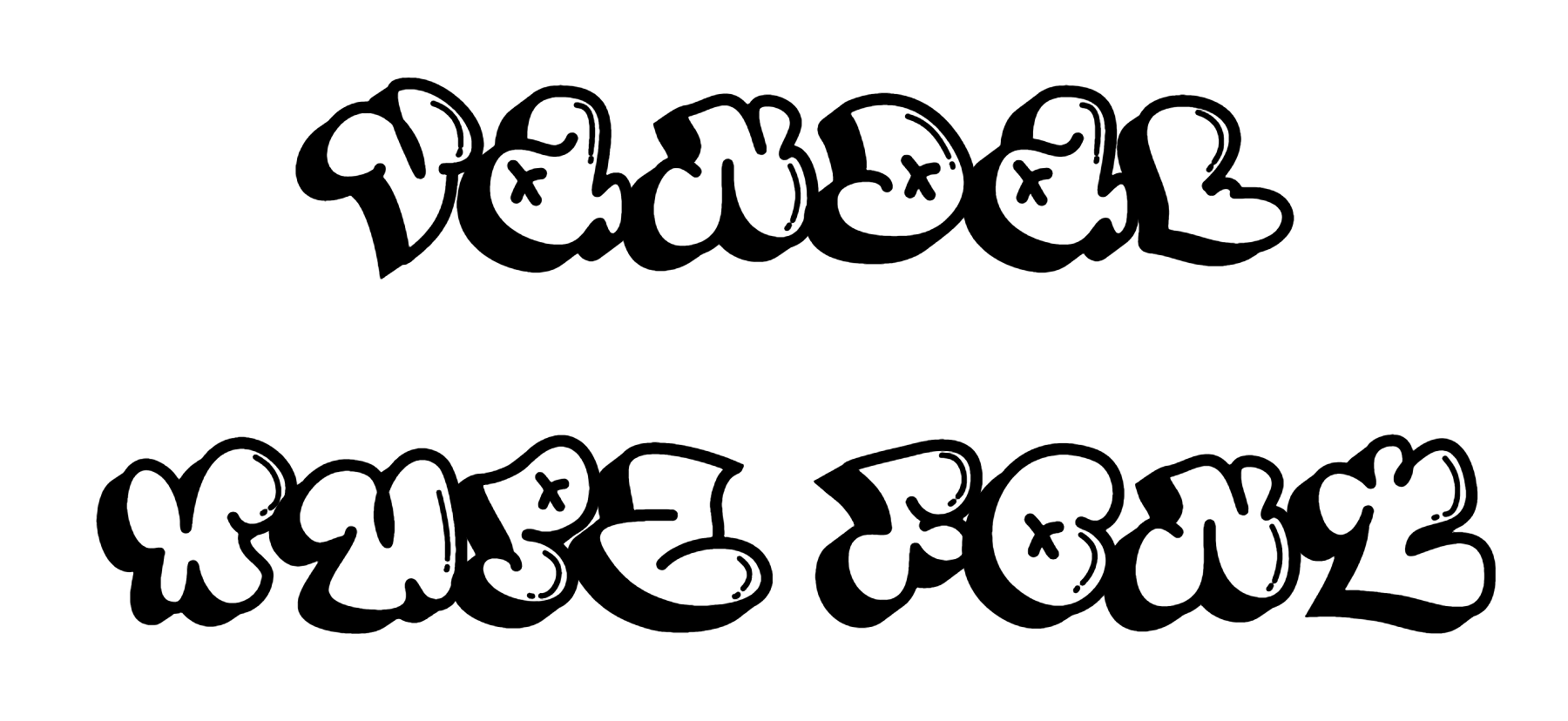 Vandal Wupz Font Download