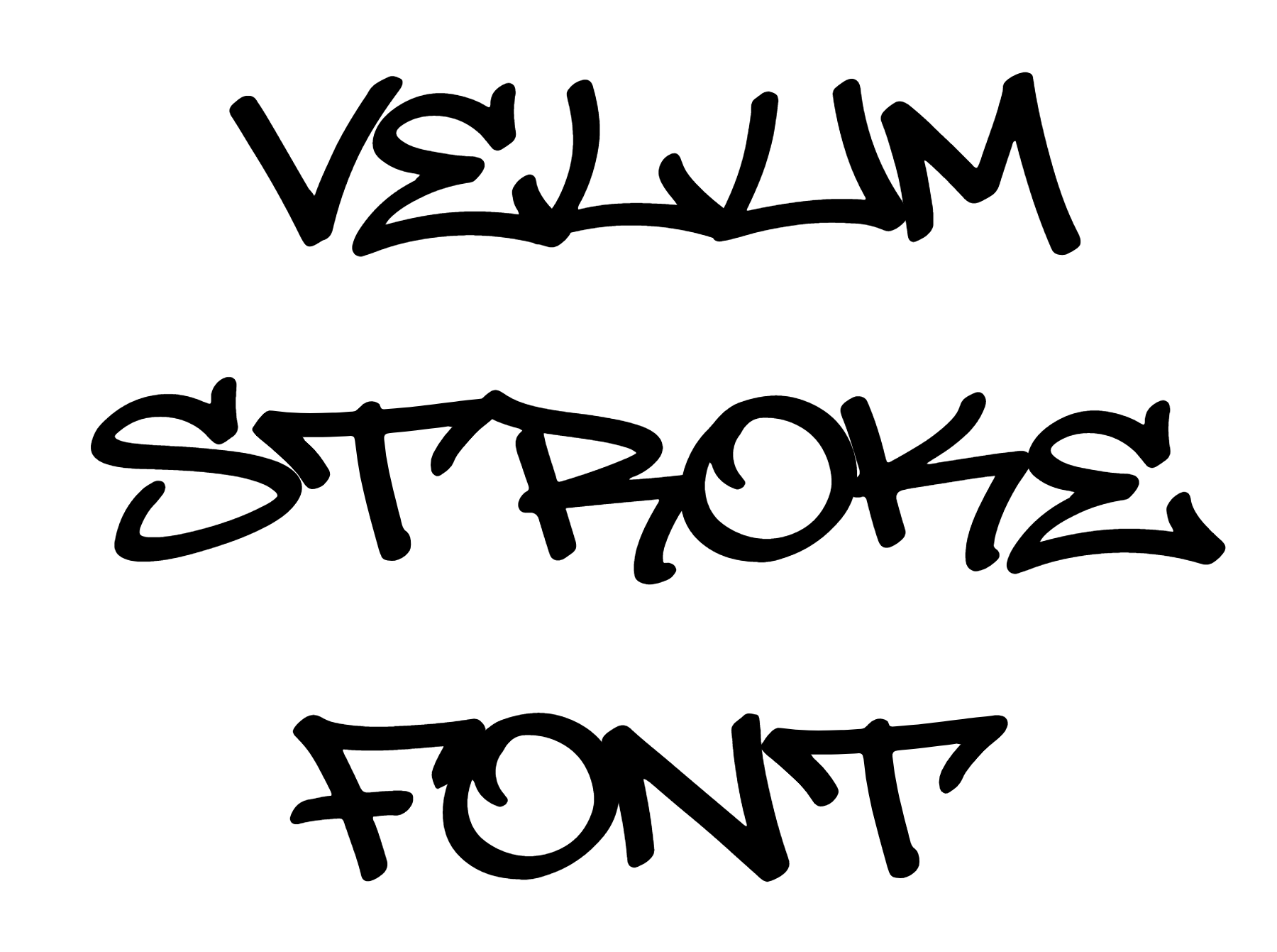 Velum Stroke Font Download