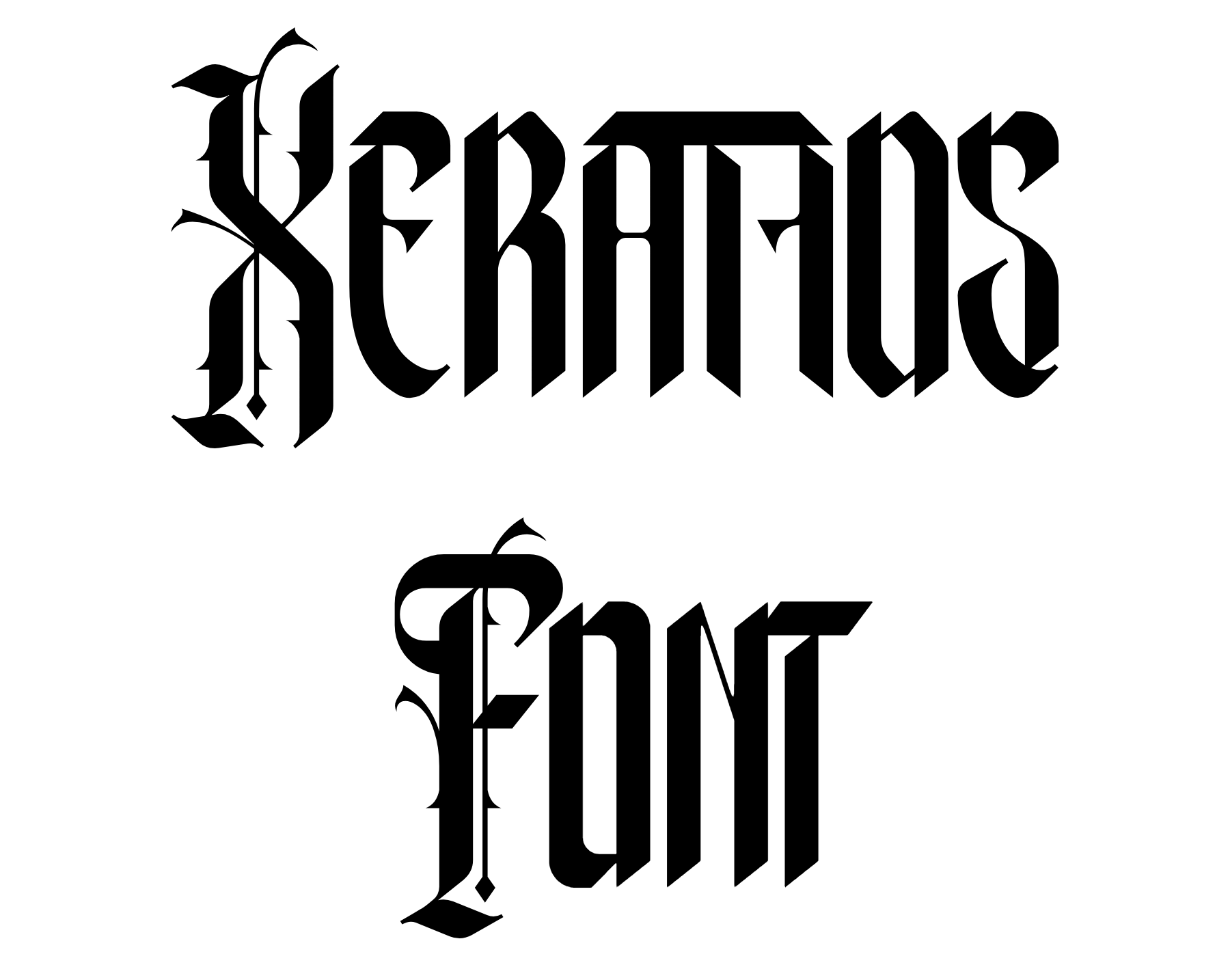 Xerathos Font Download