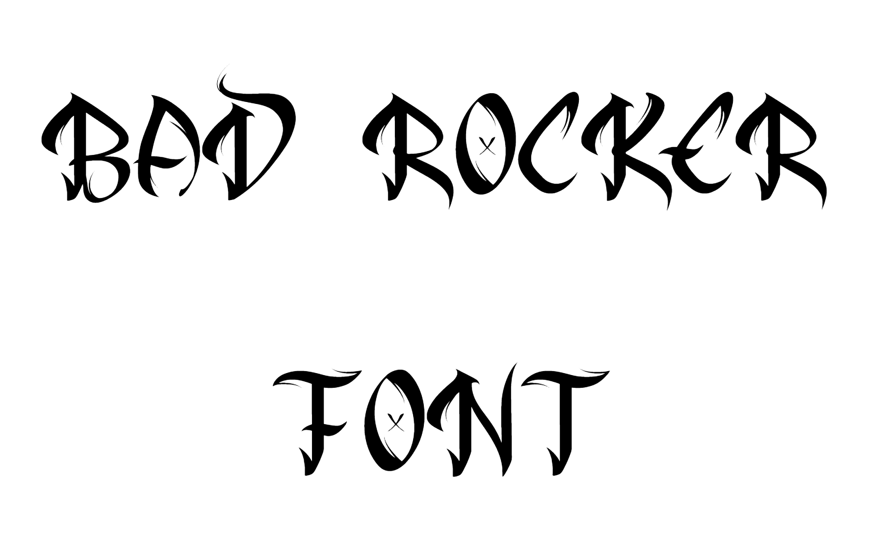 Bad Rocker Font Download