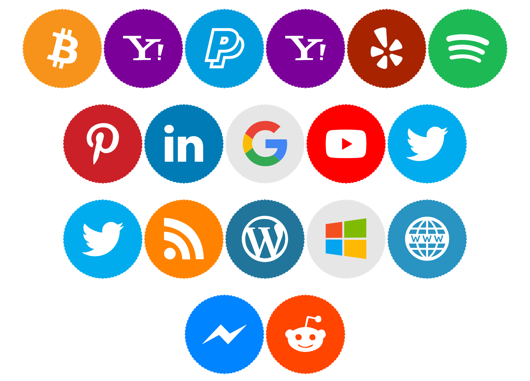 Icons Social Media 8 Font Download