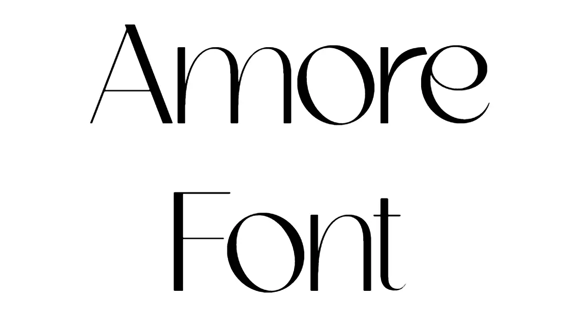 Amore Font download