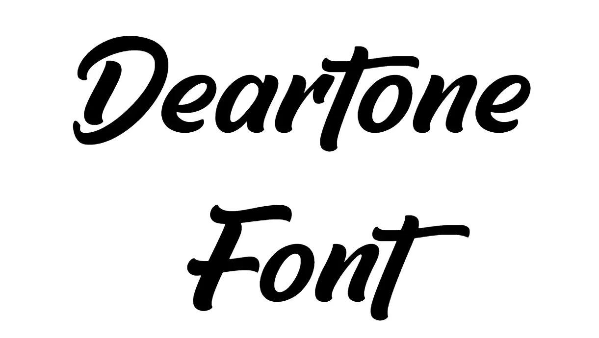 Deartone Font