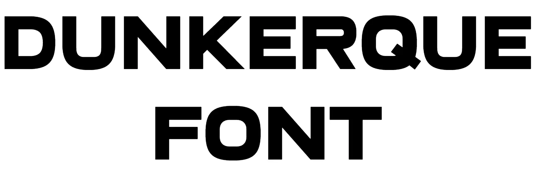 Dunkerque Font