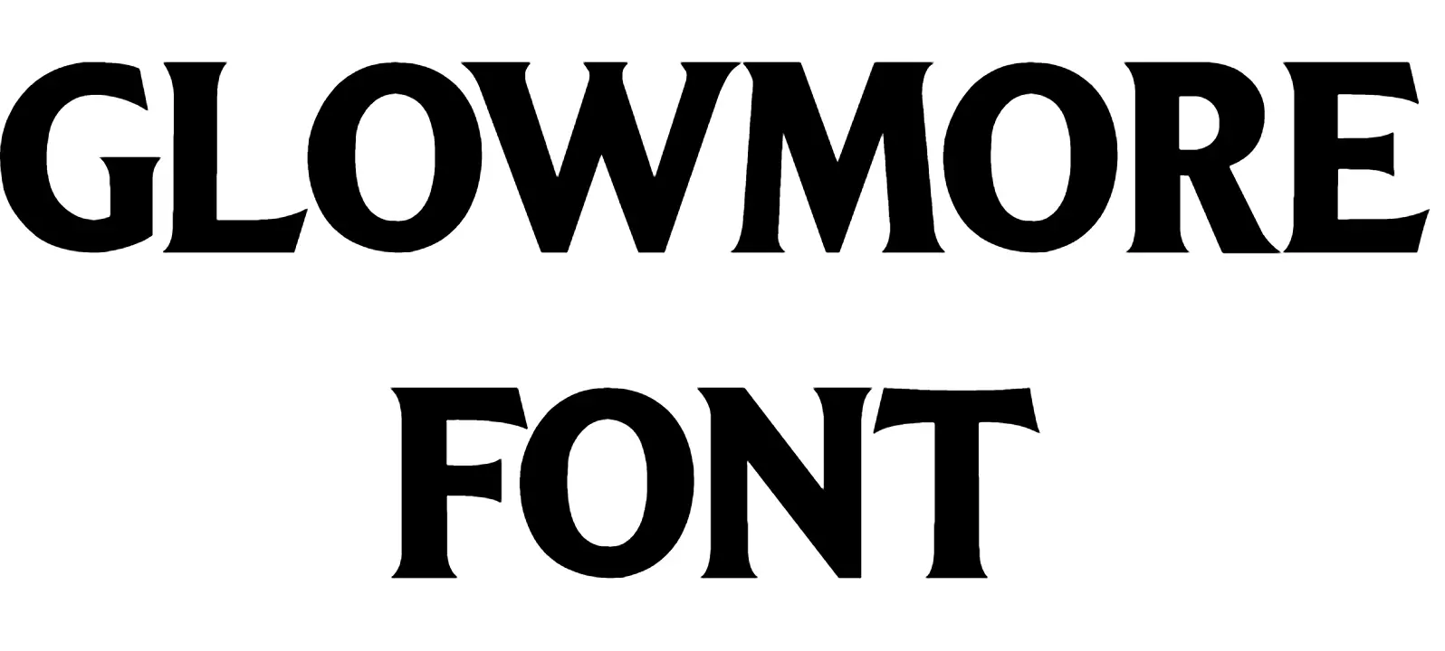GlowMore Font