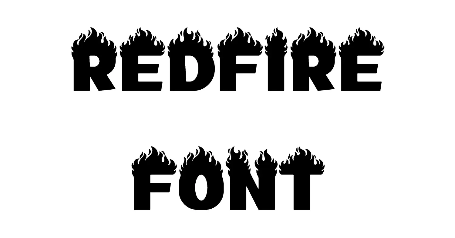 Redfire Font